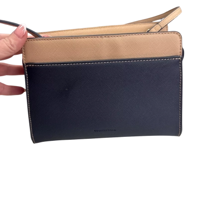 Country Road Women’s Cross Body Bag - beige & navy colour