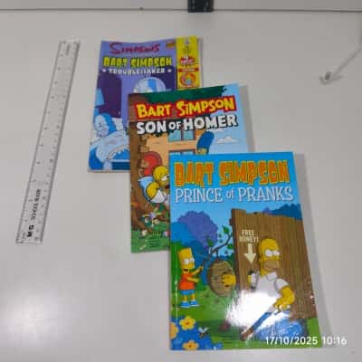 The Simpsons Books Trio 