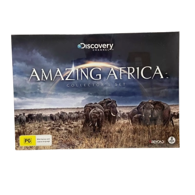 2015 Discovery Channel "Amazing Africa" 5-DVD collector's set