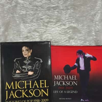Michael Jackson Hardcover Book Bundle x2