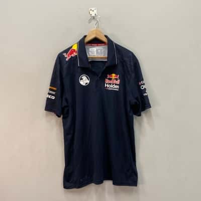  Red Bull Holden Mens  Size XL Polo Shirt Blue 