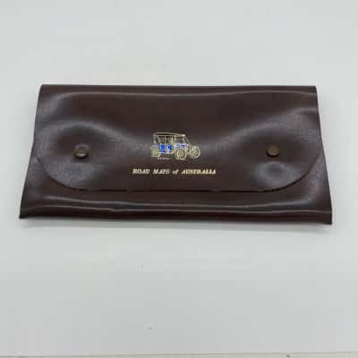 Vintage Road Maps Satchel and 1 Golden Fleece 70's Map of Australia [B#27]