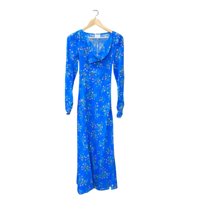 Steele Size XS Casual Dress Blue / Multicoloured / Pattern BNWT