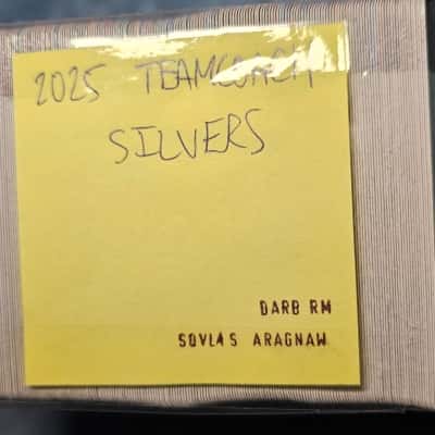 AFL Footy Cards Teamcoach Silvers 2025 (b30)