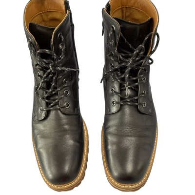 Hush Puppies Black Luster   Size 8 Boots 