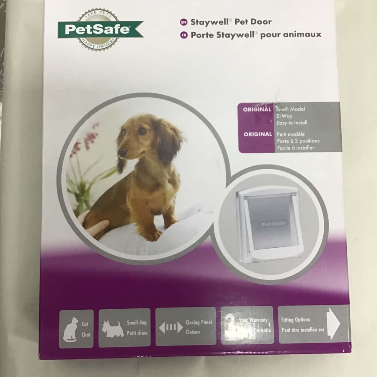 Pet Safe Staywell Pet Door. For small dog or a cat.