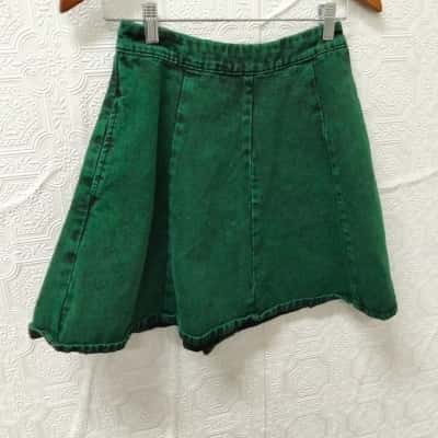 Dangerfield Womens  Size 8 Joyride Acid Wash Mini Skirt NWT 