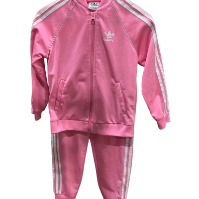 Adidas Kids  Size 3 / 4 Jackets / Pants x2 Pink  