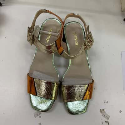 Gorman Womens  Size 37 Buchle-Strap Multicoloured 