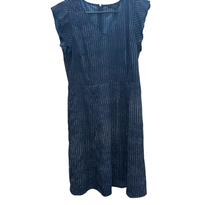 Basque Womens  Size 10 Navy Blue Dress 