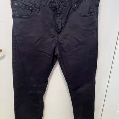 Superdry Mens  Size 32 Skinny Jeans Black  