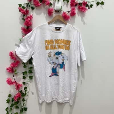 Thread Heads Mens  Size XL Short Sleeve T-shirt White