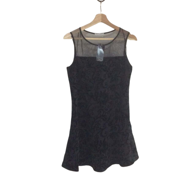 Hot Options Women's Size 14 Floral Dress Black  