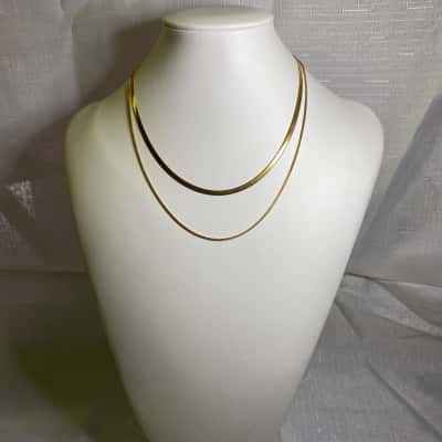  Womens Necklace Gold plated