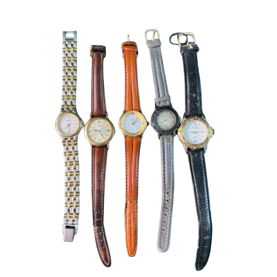 Women’s Vintage watch collection Seiko/Pulsar/ Guess (5) UNTESTED 