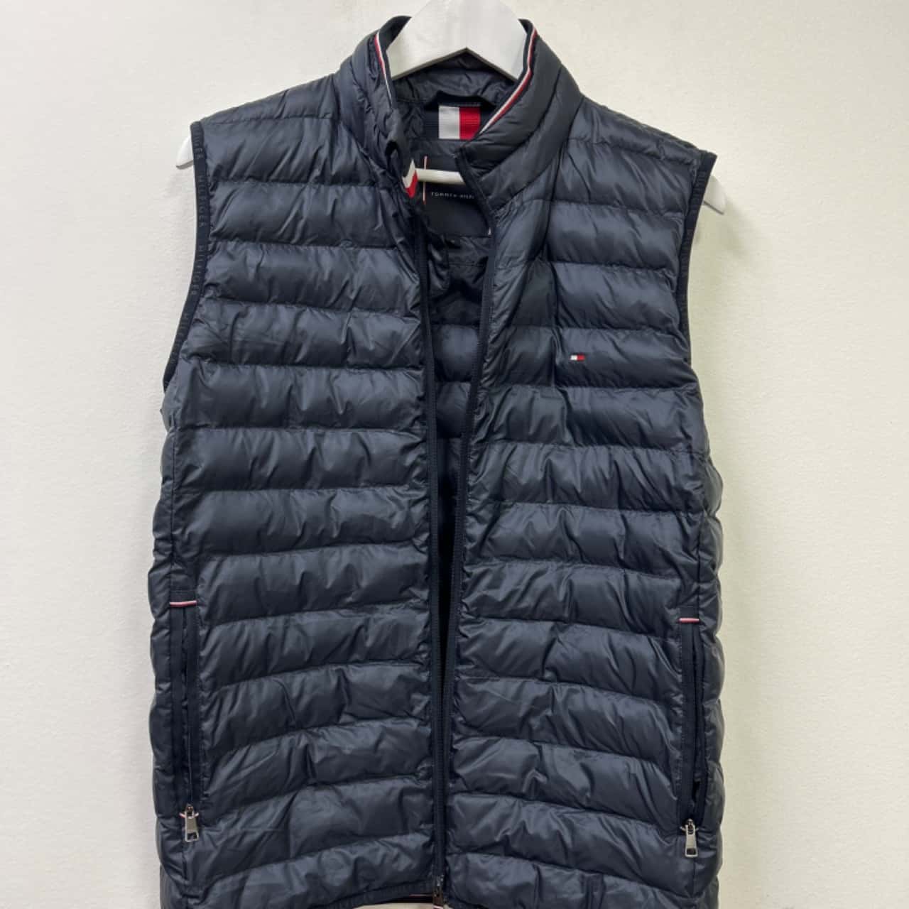 Tommy Hilfiger Mens Size M Vests Navy Blue (s)