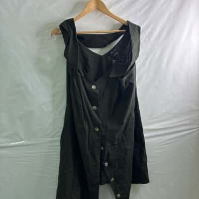 City Chic Womens  Size XL Midi Dress Brown 