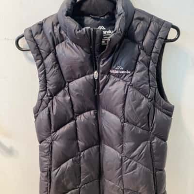 Kathmandu Womens  Size 6 Vest Jacket Black  