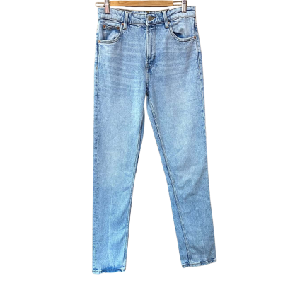 Zara Blue High Rise Skinny Jeans Size 36