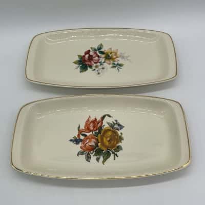 Vintage Romanian Sandwich Trays [B#17]