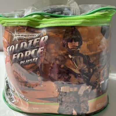 X2 Bags of Soldier Force Playset - Action Hero Series 