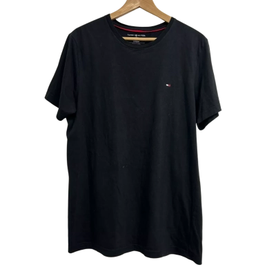 Tommy Hilfiger Mens Size M Black T-Shirt