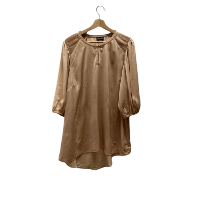 City Chic Womens  Size S Beige Top