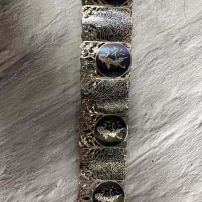 Sterling made in Siam bracelet  