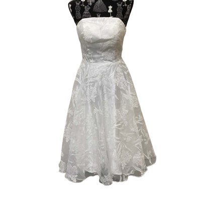 Miss Anne Womens  Size 6 Formal Dress White BNWT