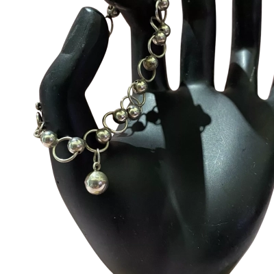 925 MARKED SILVER BRACLET 