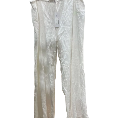Seafolly Womens  Size M Casual Pants White 