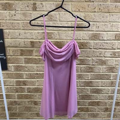 Kimchi Blue Womens pink mini dress Size M 