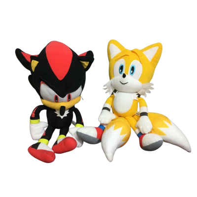 SONIC Plushies. Polyester Fibres. Approx. 45 X 40 CM Each. Multicoloured