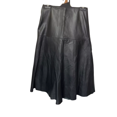 Seed Womens  Size 8 Midi Skirt Black  