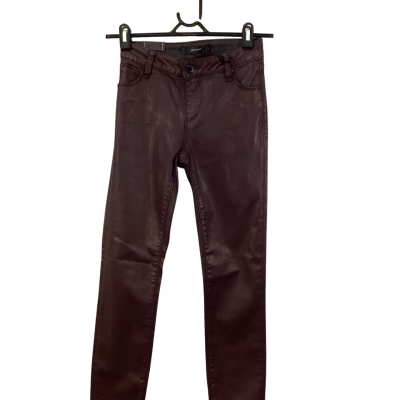 BNWT Portmans Womens Size 6 Maroon Slim Fit Jeans 