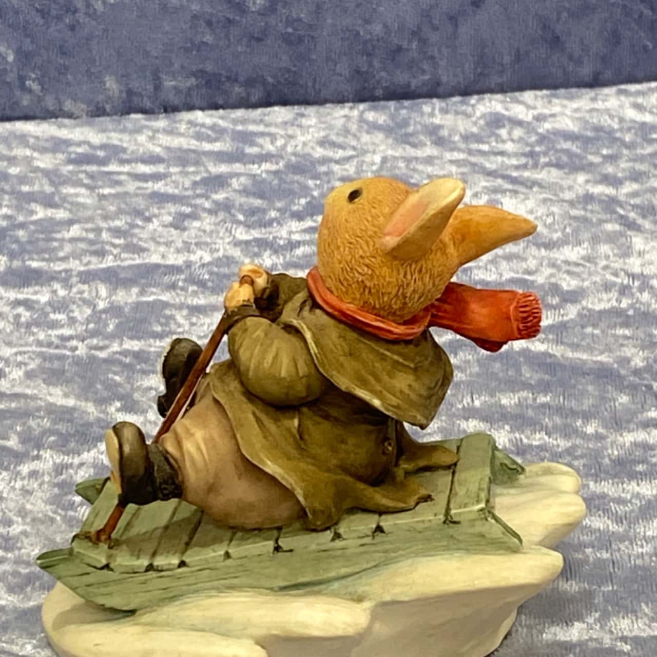 Villeroy & Boch Winter at FoxWood Rue Rabbit Sled Figurine (s)