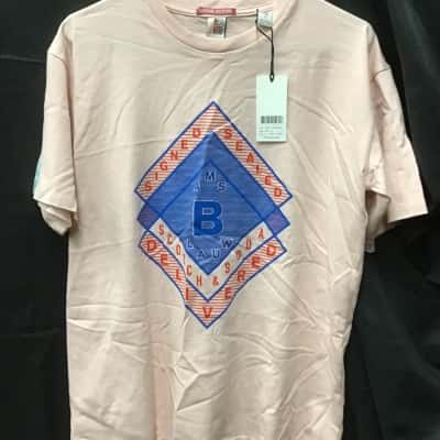 Scotch & Soda Mens Size S Pink  Shirt