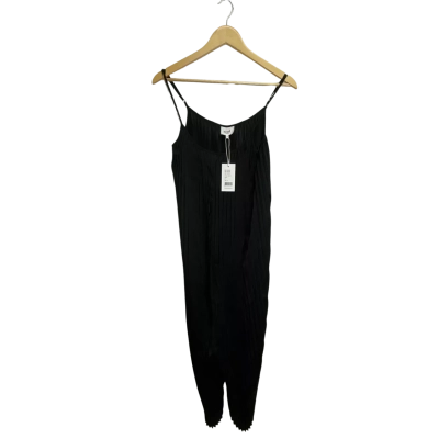 Seed Womens  Size 10 Sleeveless Jumpsuit Black  