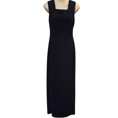 Witchery Womens  Size 12 Casual Dress / Maxi Dress / Sleeveless Dress  Navy Blue 