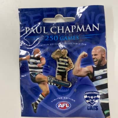 Geelong Paul Chapman 250 games pin