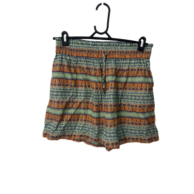 Tigerlily  Size 12 Shorts Green / Orange linen shorts
