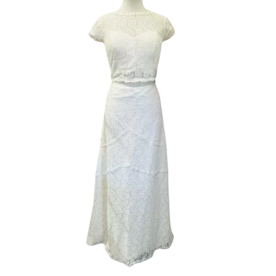  MISSACC Lace Bridal Dress White 