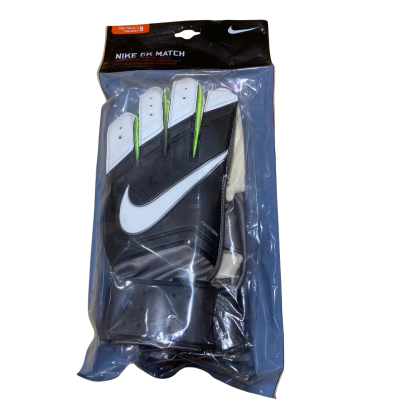 Nike Unisex Black  GK Match Gloves RRP $30