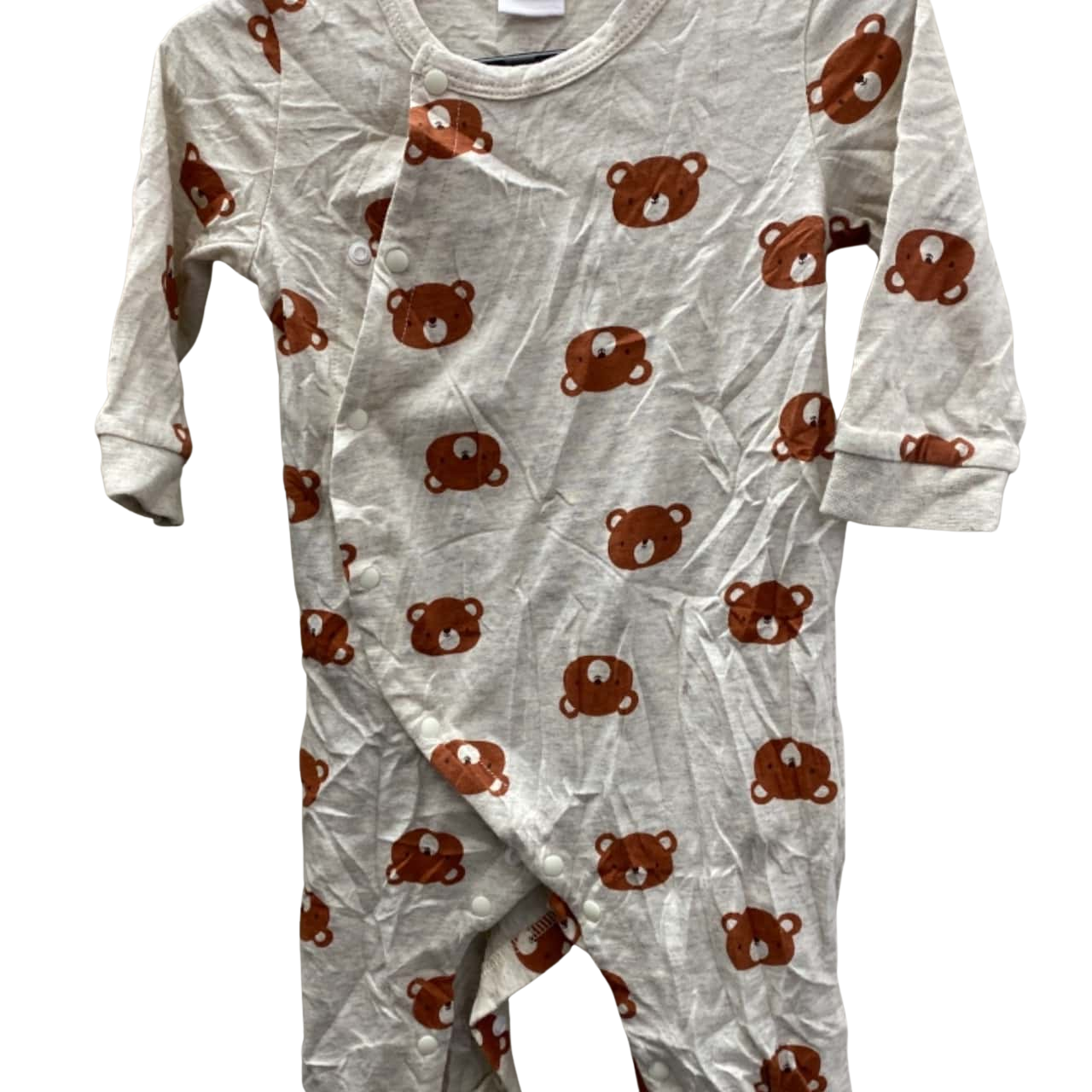 other-kids-size-6-12m-onesie-beige-pattern-s