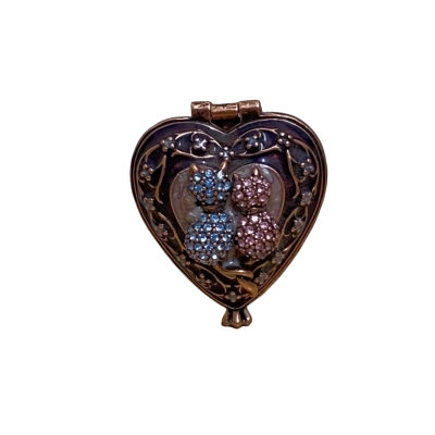 Enamel Heart Box