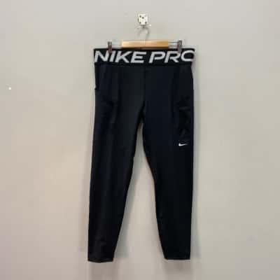 Nike Pro Womens  Size XL Training Leggings Black  