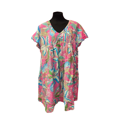  Womens  Size 20 Multicoloured One Summer 100% Cotton Top