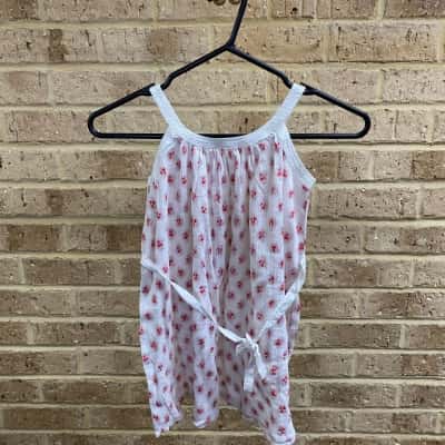 Purebaby Kids woven dress with tie Size 4 