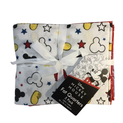 Disney Mickey Mouse Fat Quarters as pictured