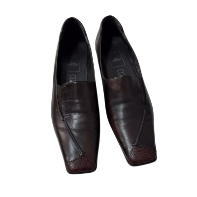 BNWT Gino Ventori Womens  Size 40 Brown leather 
